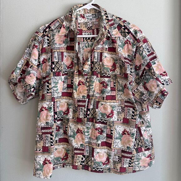 Vintage Men's Krazy Kat Button Down - Picture 1 of 5